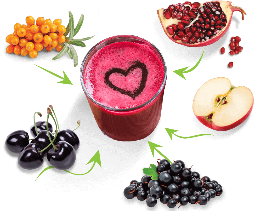 Sprint Antioxidáns Smoothie Mix összetevői