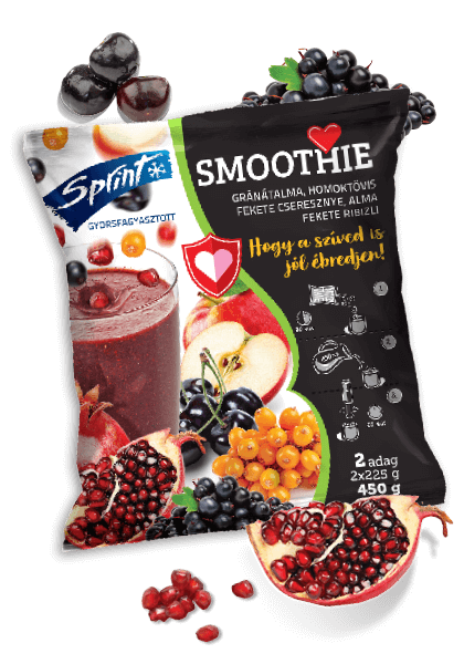 Agrosprint egészséges Sprint Smoothie mix terméke - Antioxidáns Smoothie Mix